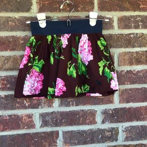 Little Girl’s Floral Abercrombie Kids Skirt Small